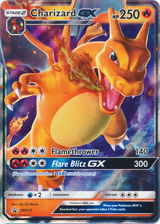 Charizard GX (SM211) (Jumbo Card) [Sun & Moon: Black Star Promos] | Card Citadel