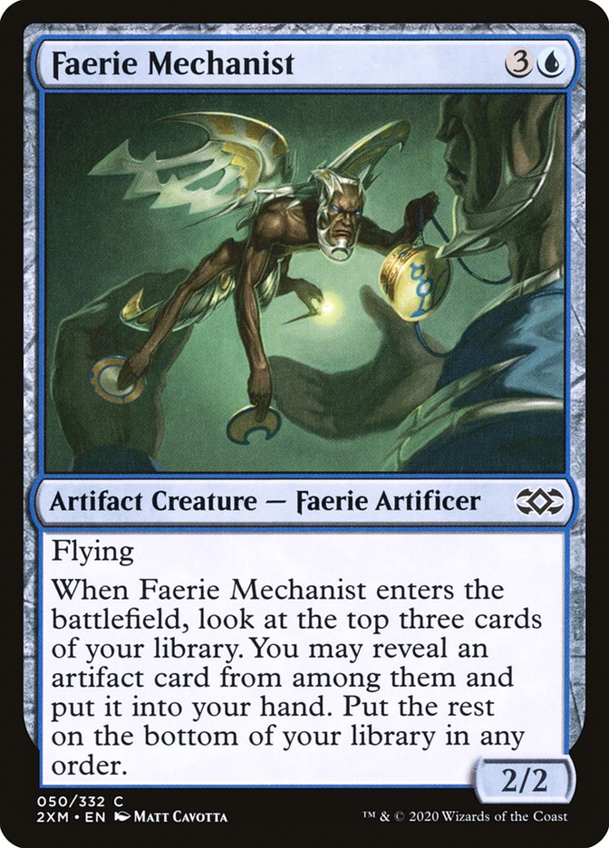 Faerie Mechanist [Double Masters] | Card Citadel