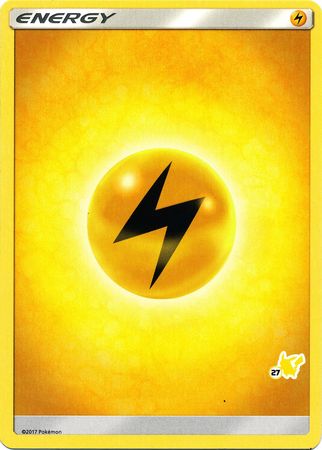 Lightning Energy (Pikachu Stamp #27) [Battle Academy 2020] | Card Citadel