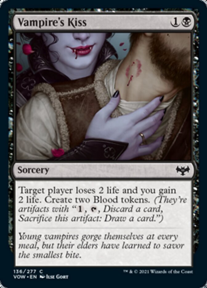 Vampire's Kiss [Innistrad: Crimson Vow] | Card Citadel
