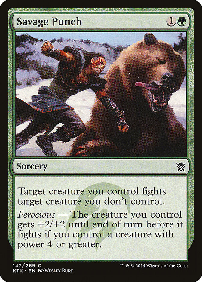 Savage Punch [Khans of Tarkir] | Card Citadel