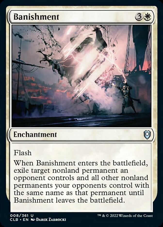 Banishment [Commander Legends: Battle for Baldur's Gate] | Card Citadel