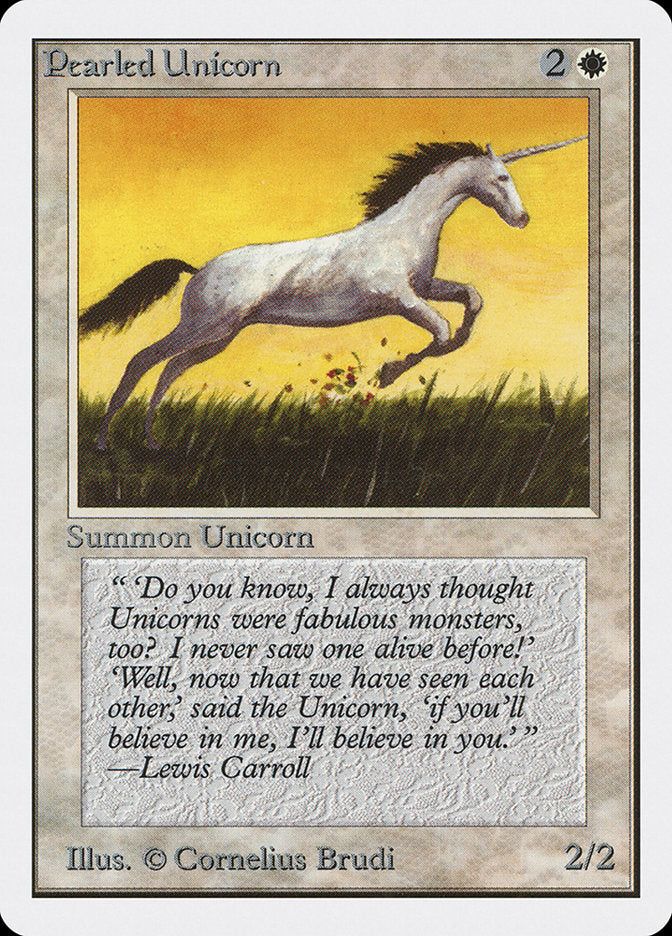 Pearled Unicorn [Unlimited Edition] | Card Citadel