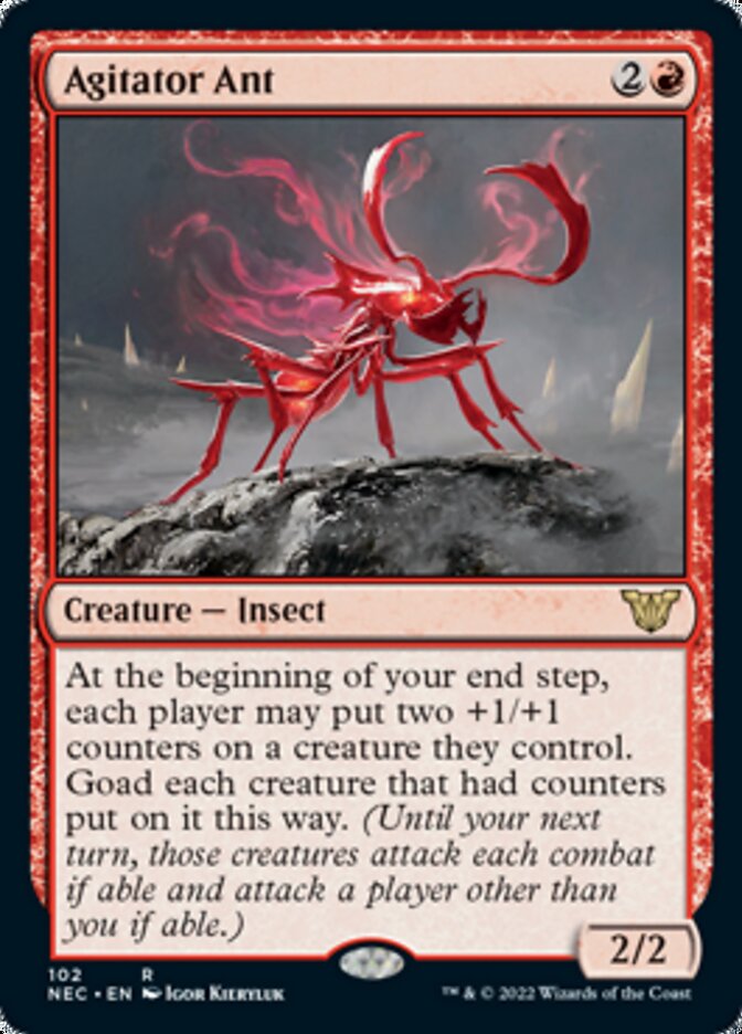 Agitator Ant [Kamigawa: Neon Dynasty Commander] | Card Citadel