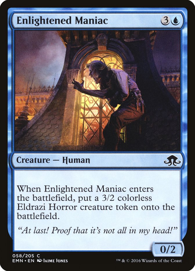 Enlightened Maniac [Eldritch Moon] | Card Citadel