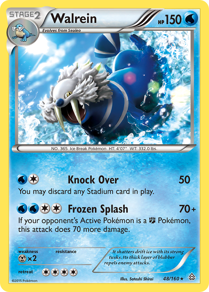 Walrein (48/160) [XY: Primal Clash] | Card Citadel