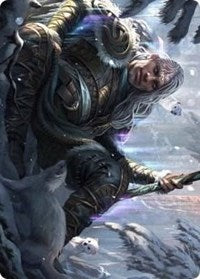 Jorn, God of Winter Art Card [Kaldheim: Art Series] | Card Citadel