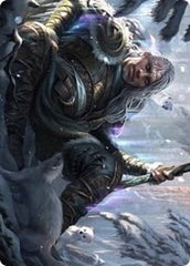 Jorn, God of Winter Art Card [Kaldheim: Art Series] | Card Citadel