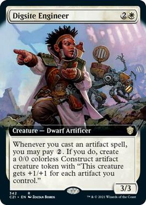 Digsite Engineer (Extended) [Commander 2021] | Card Citadel