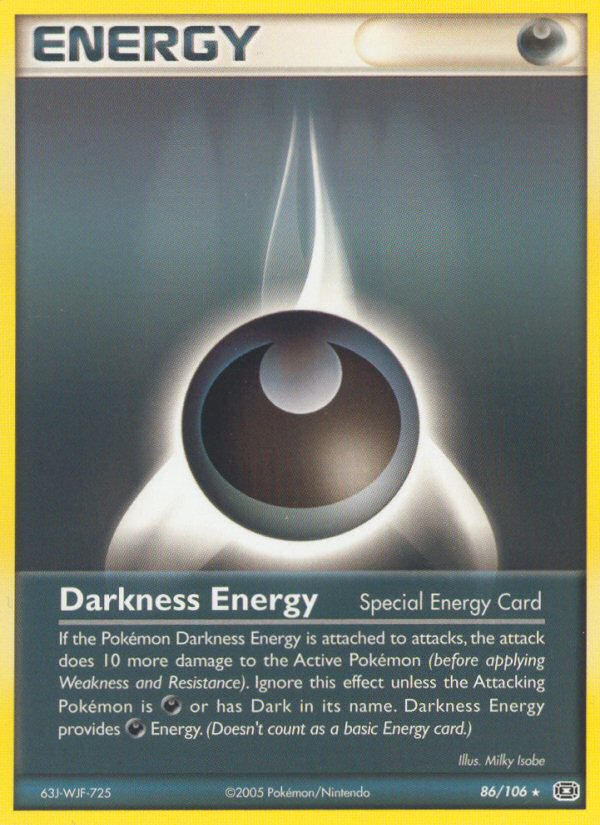 Darkness Energy (86/106) [EX: Emerald] | Card Citadel