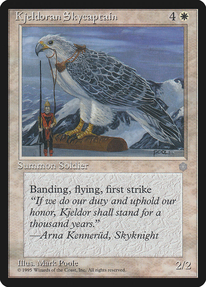 Kjeldoran Skycaptain [Ice Age] | Card Citadel