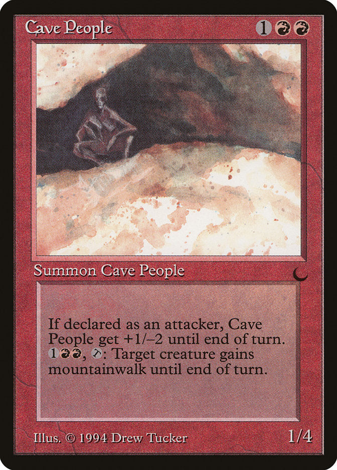 Cave People [The Dark] | Card Citadel