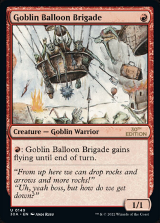 Goblin Balloon Brigade [30th Anniversary Edition] | Card Citadel