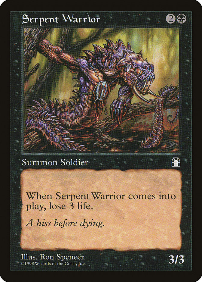 Serpent Warrior [Stronghold] | Card Citadel