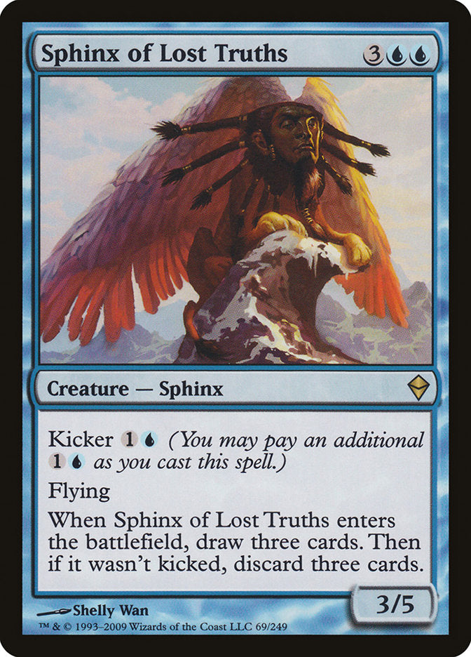 Sphinx of Lost Truths [Zendikar] | Card Citadel