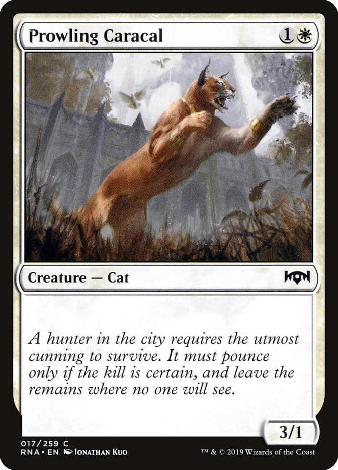 Prowling Caracal [Ravnica Allegiance] | Card Citadel