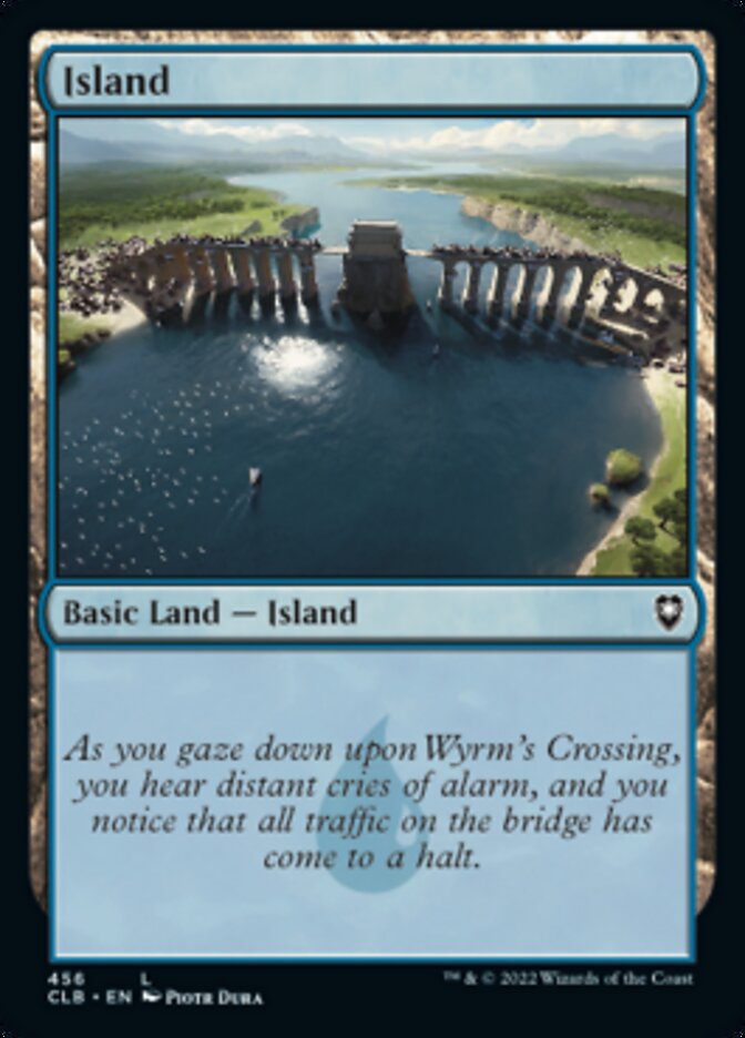 Island (456) [Commander Legends: Battle for Baldur's Gate] | Card Citadel