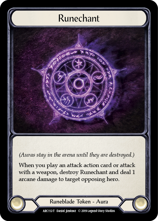 Runechant // Death Dealer [ARC112-T // ARC040-T] 1st Edition Normal | Card Citadel