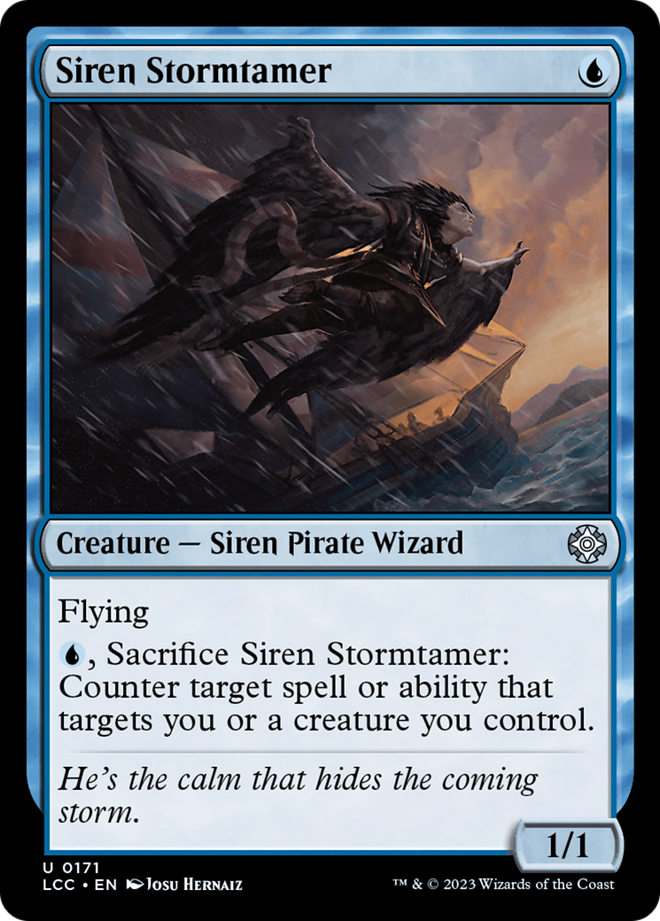 Siren Stormtamer [The Lost Caverns of Ixalan Commander] | Card Citadel