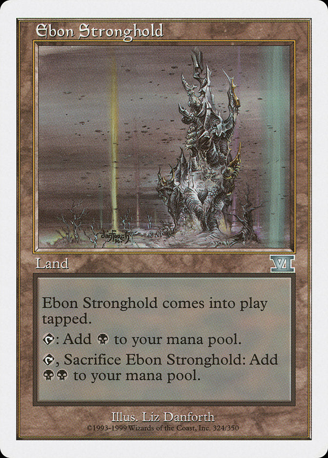 Ebon Stronghold [Classic Sixth Edition] | Card Citadel