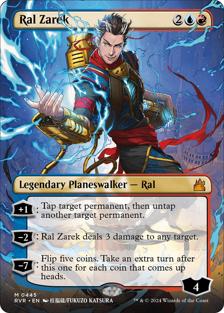 Ral Zarek (Anime Borderless) [Ravnica Remastered] | Card Citadel