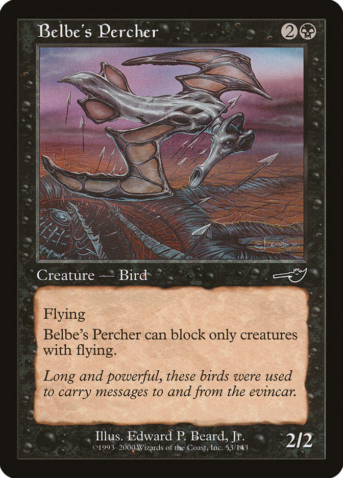 Belbe's Percher [Nemesis] | Card Citadel