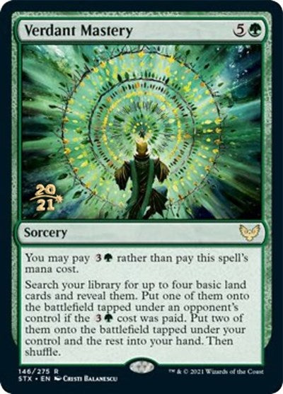 Verdant Mastery [Strixhaven: School of Mages Prerelease Promos] | Card Citadel