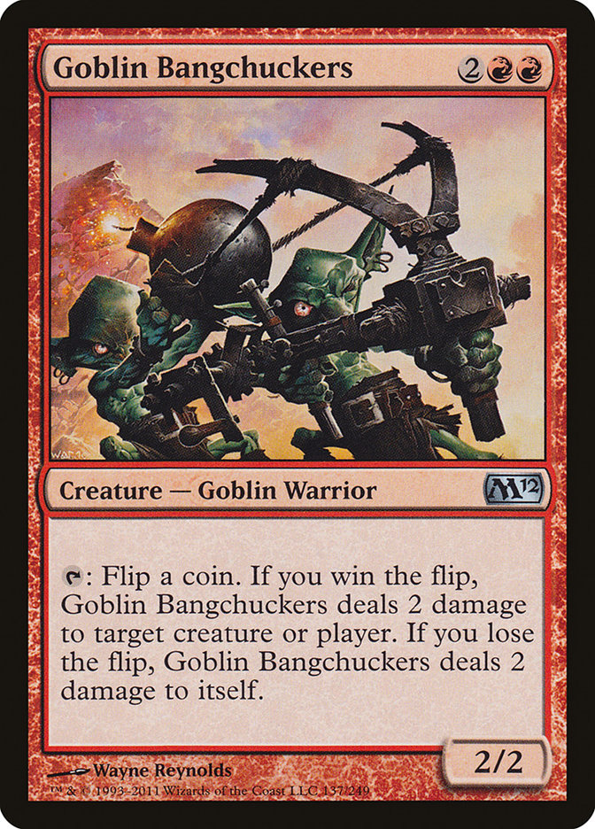 Goblin Bangchuckers [Magic 2012] | Card Citadel