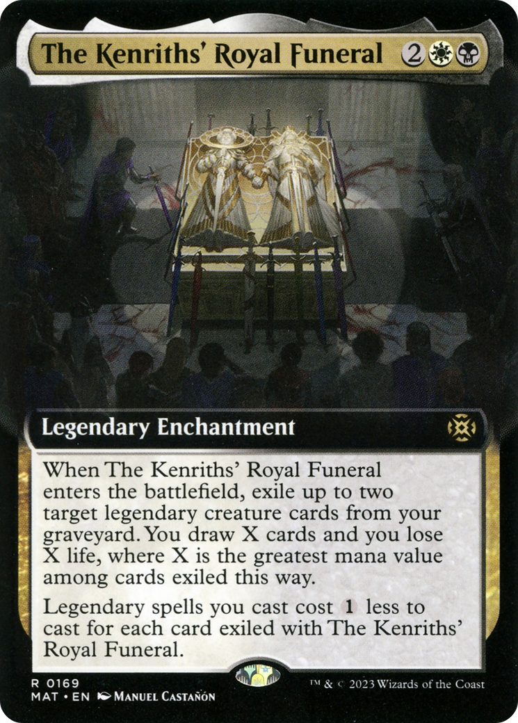 The Kenriths' Royal Funeral (Extended Art) [March of the Machine: The Aftermath] | Card Citadel