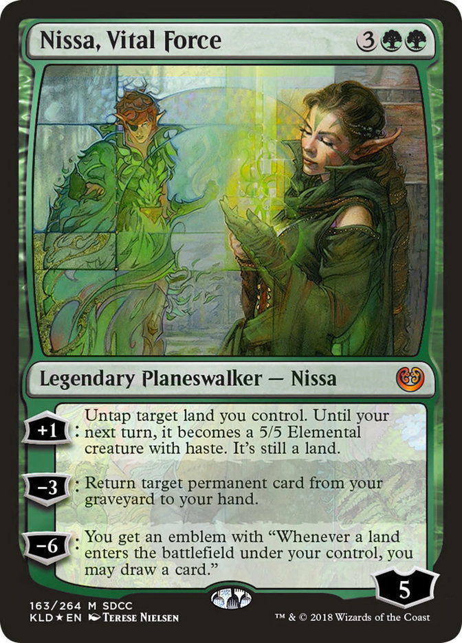 Nissa, Vital Force (SDCC 2018 EXCLUSIVE) [San Diego Comic-Con 2018] | Card Citadel