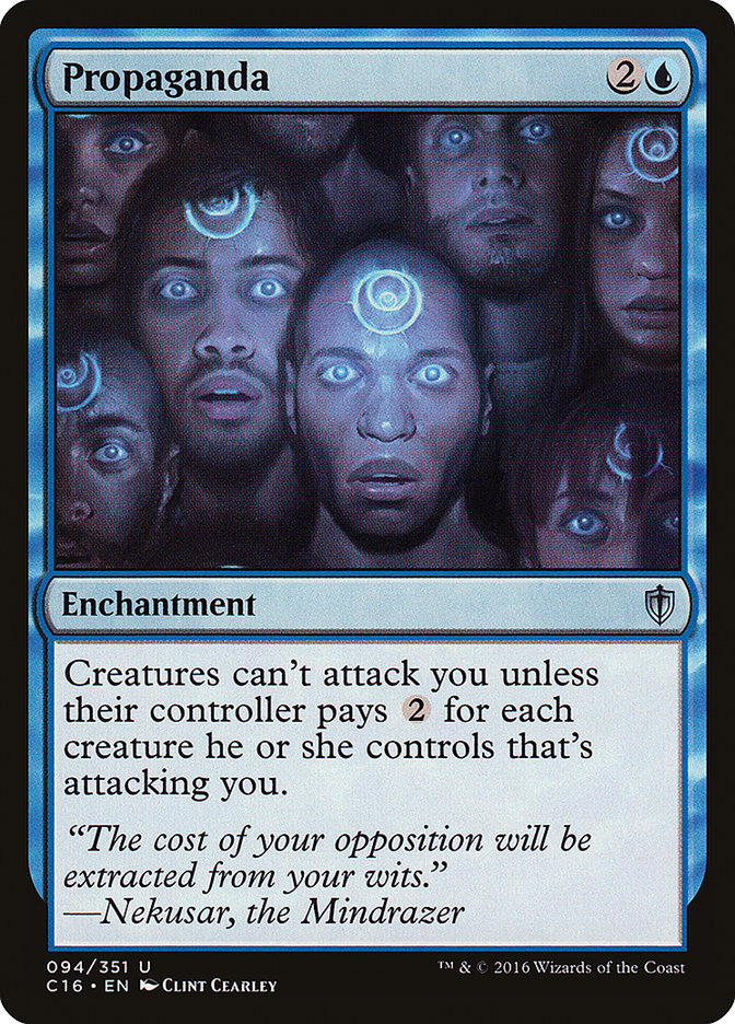 Propaganda [Commander 2016] | Card Citadel