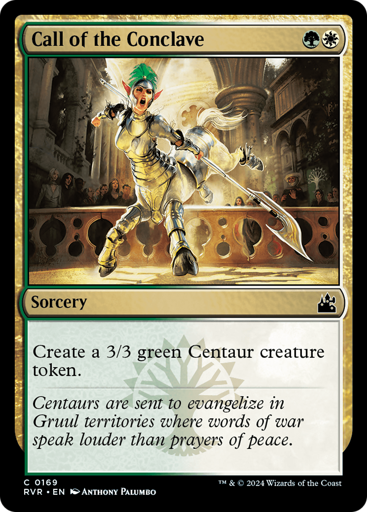 Call of the Conclave [Ravnica Remastered] | Card Citadel