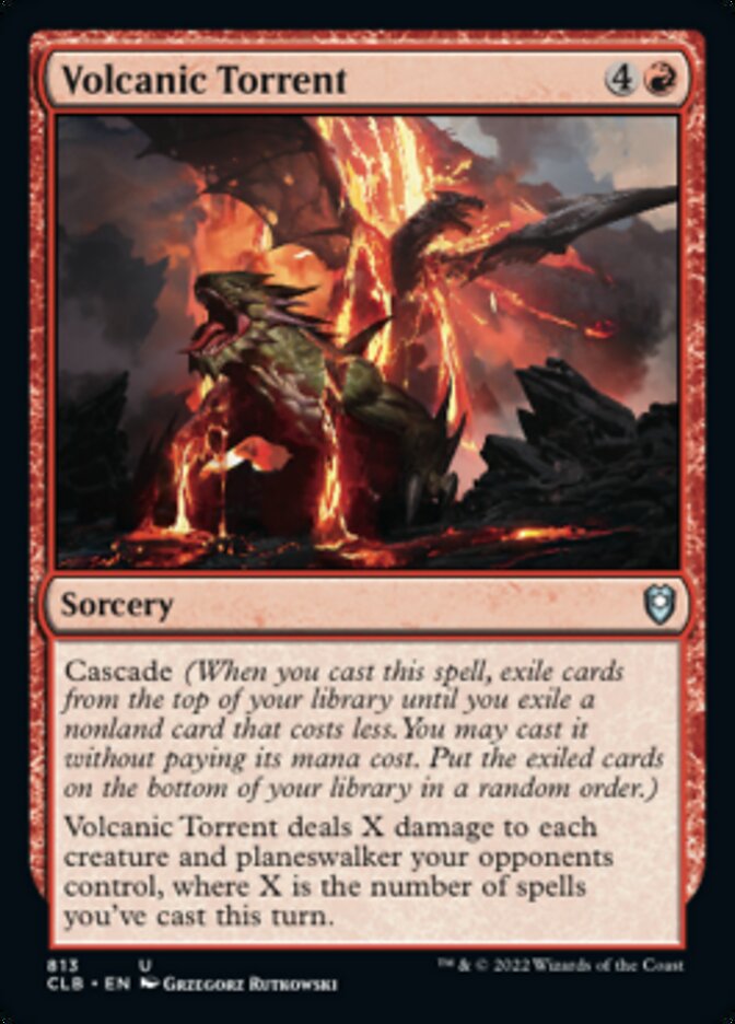 Volcanic Torrent [Commander Legends: Battle for Baldur's Gate] | Card Citadel