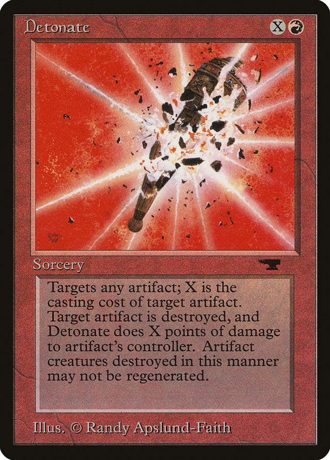 Detonate [Antiquities] | Card Citadel