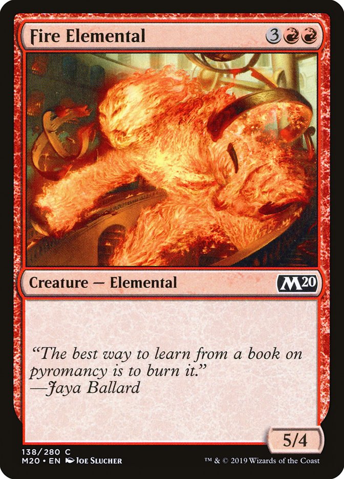 Fire Elemental [Core Set 2020] | Card Citadel