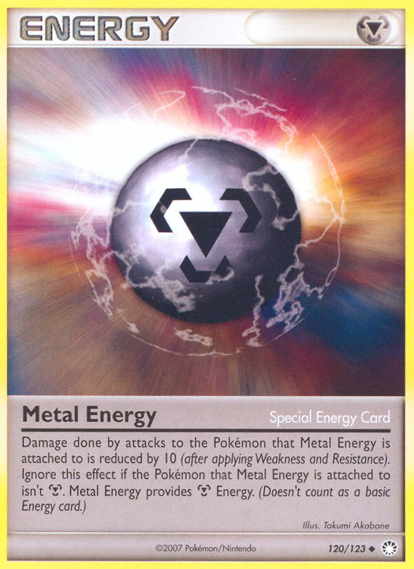 Metal Energy (120/123) [Diamond & Pearl: Mysterious Treasures] | Card Citadel