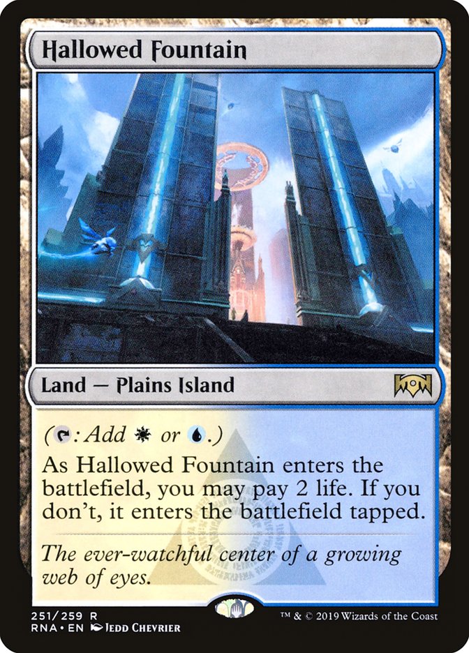 Hallowed Fountain [Ravnica Allegiance] | Card Citadel