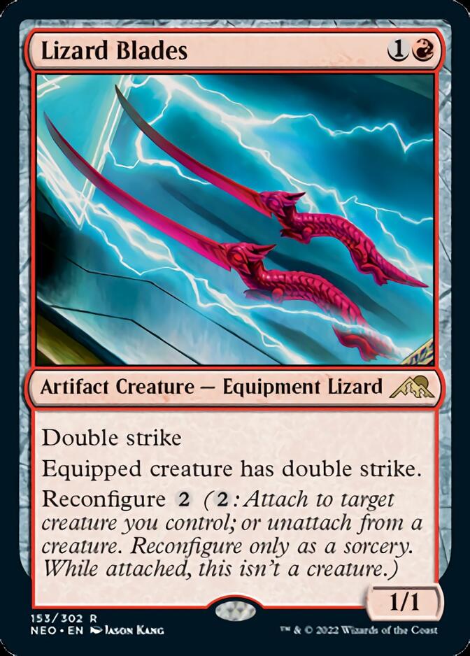 Lizard Blades [Kamigawa: Neon Dynasty] | Card Citadel