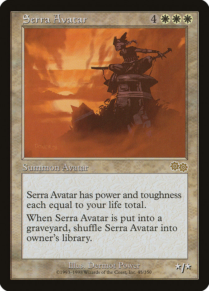 Serra Avatar [Urza's Saga] | Card Citadel