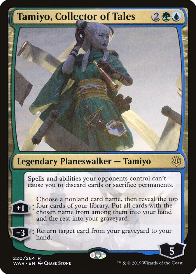 Tamiyo, Collector of Tales [War of the Spark] | Card Citadel