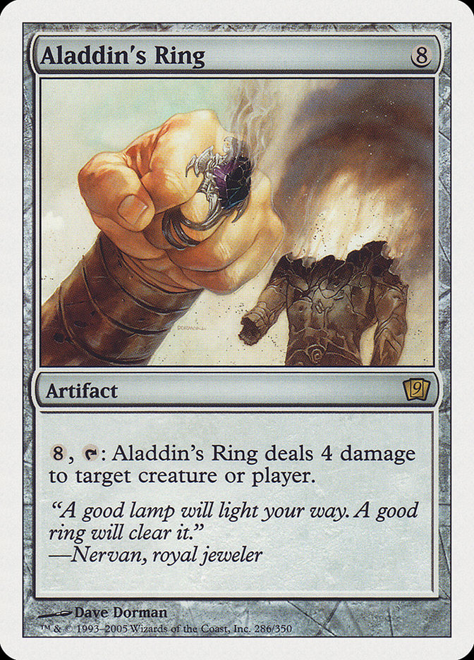 Aladdin's Ring [Ninth Edition] | Card Citadel