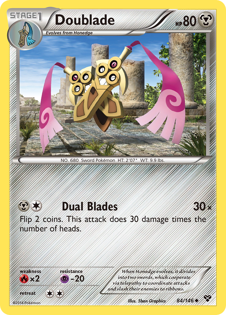 Doublade (84/146) [XY: Base Set] | Card Citadel