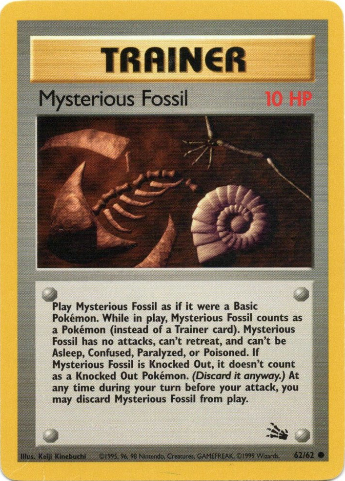 Mysterious Fossil (62/62) [Fossil Unlimited] | Card Citadel
