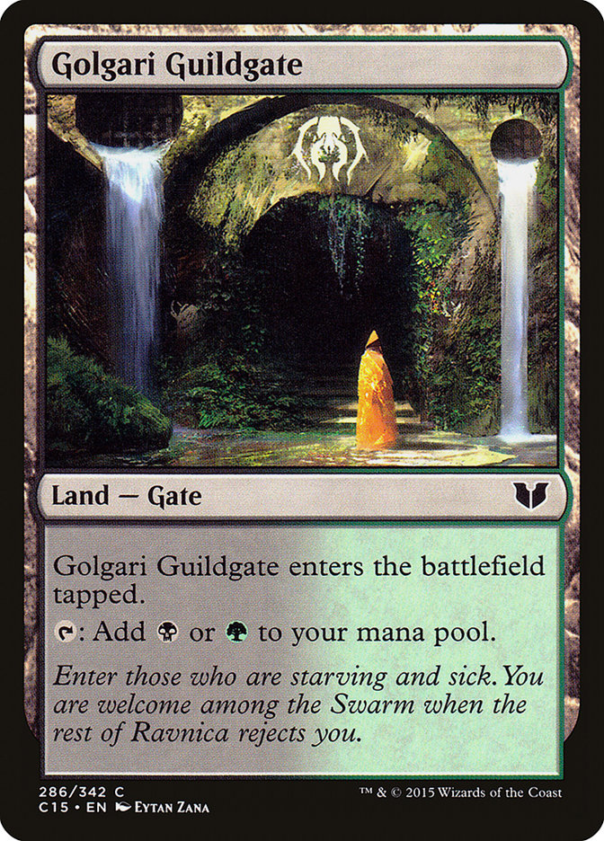 Golgari Guildgate [Commander 2015] | Card Citadel