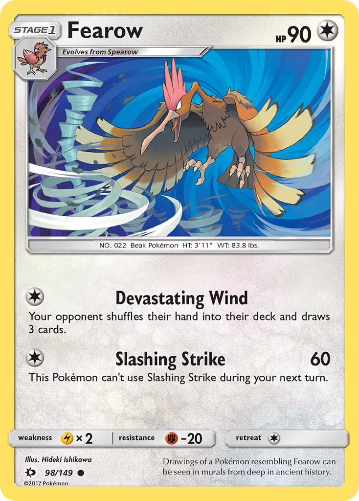 Fearow (98/149) [Sun & Moon: Base Set] | Card Citadel