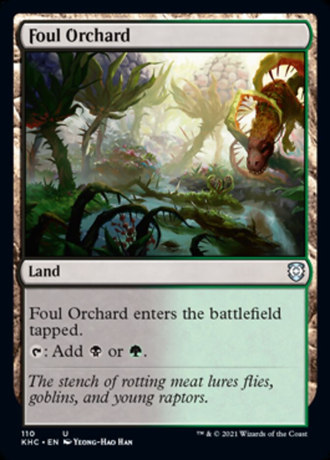 Foul Orchard [Kaldheim Commander] | Card Citadel