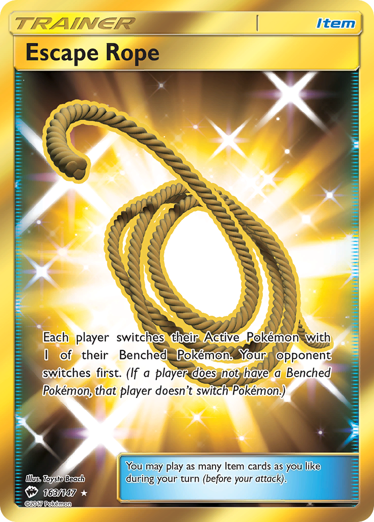 Escape Rope (163/147) [Sun & Moon: Burning Shadows] | Card Citadel