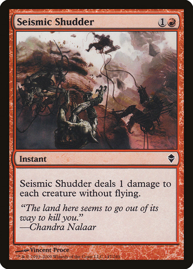 Seismic Shudder [Zendikar] | Card Citadel