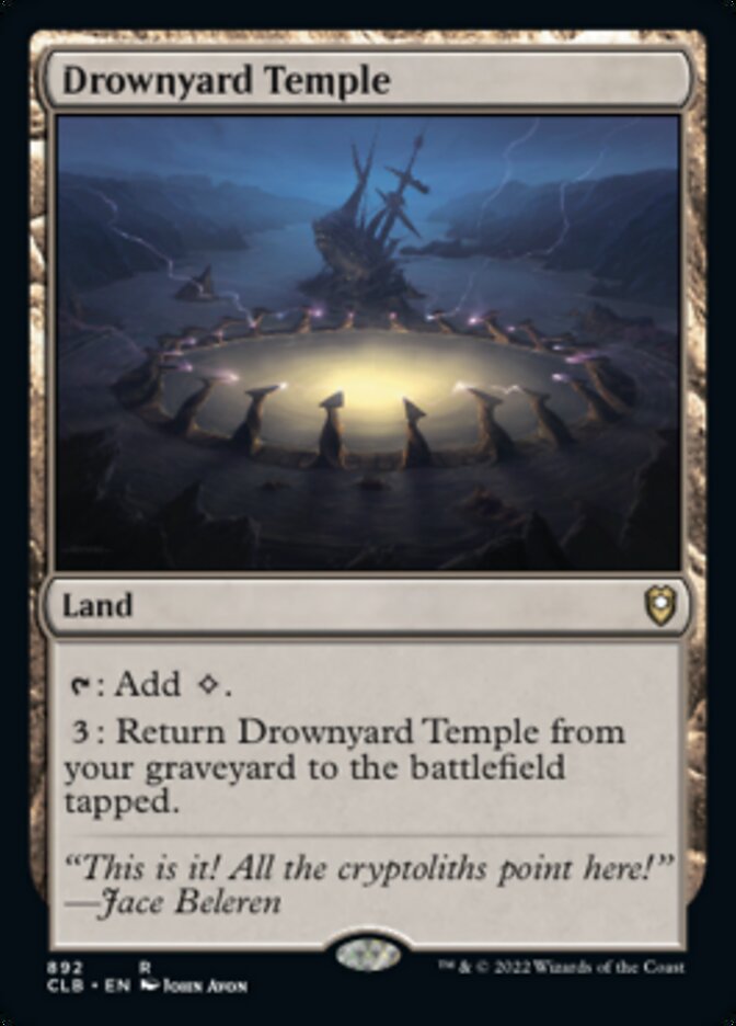 Drownyard Temple [Commander Legends: Battle for Baldur's Gate] | Card Citadel