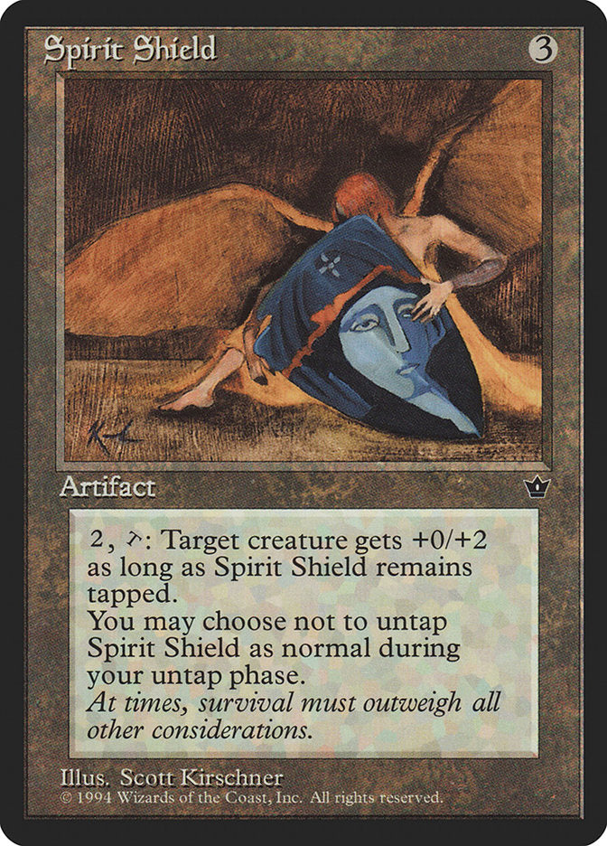 Spirit Shield [Fallen Empires] | Card Citadel